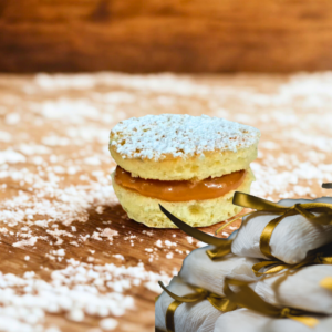 Bem Casado Artesanal 5cm | Doce de Leite Cremoso