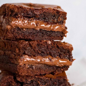 Brownie Recheado com Brigadeiro