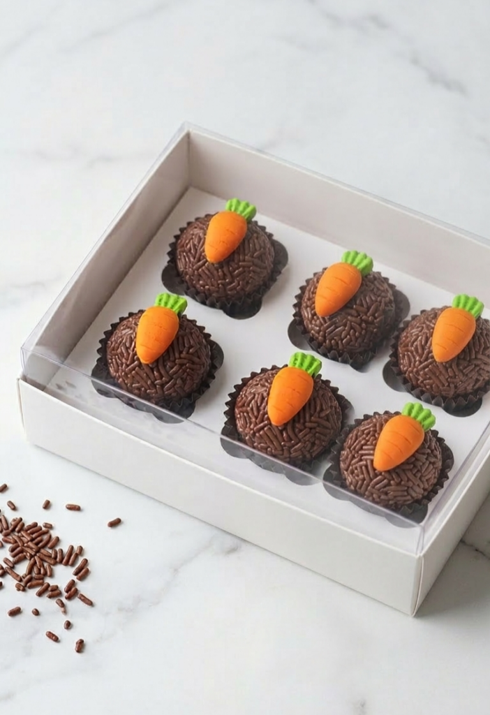 Brigadeiro Nacional - Vestido para Páscoa - 6 Unidades