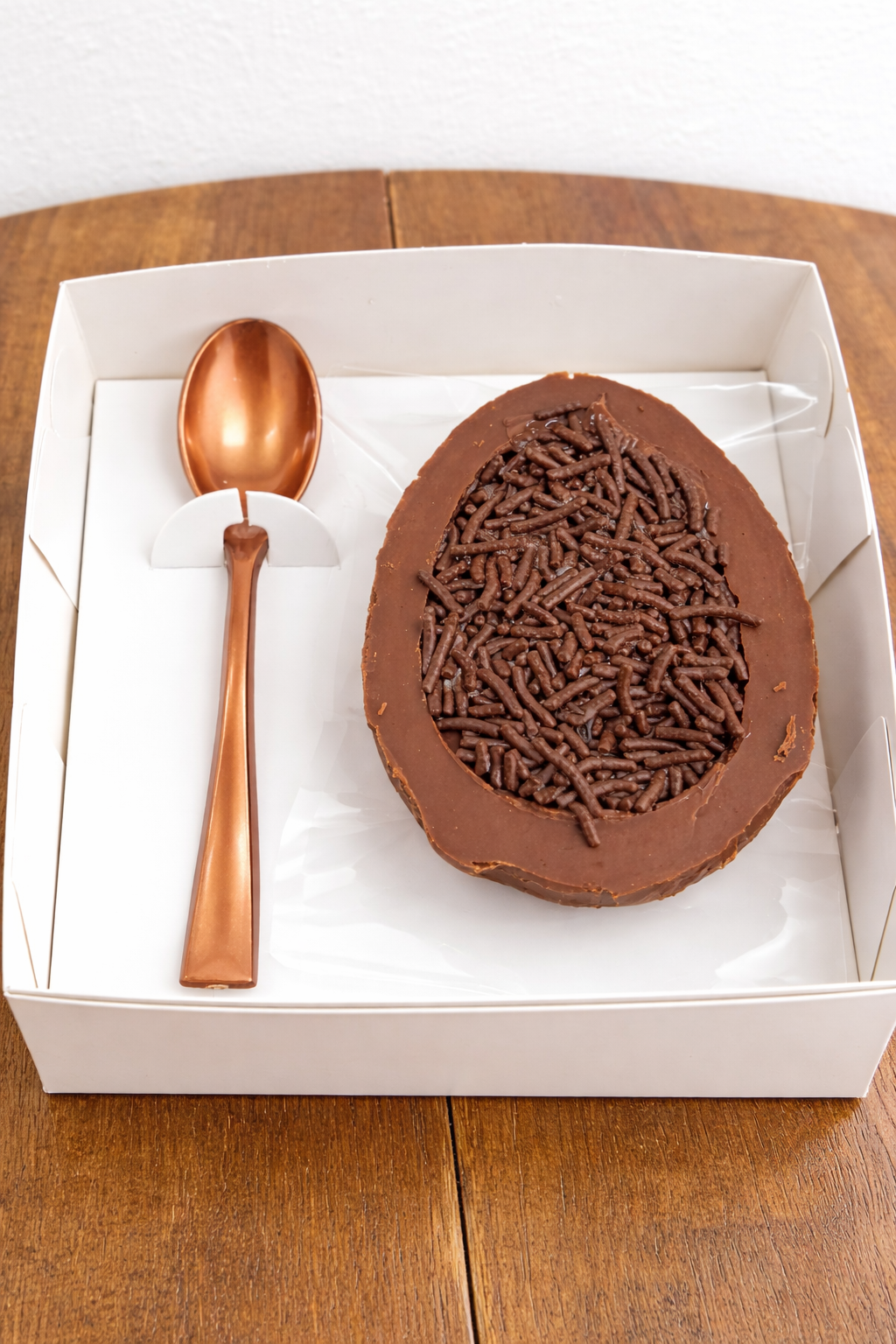 Mini Ovo de Colher - Brigadeiro ao Leite