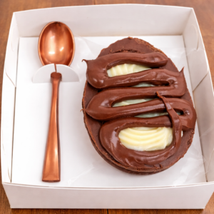 Mini Ovo de Colher - Leite em Pó com Nutella