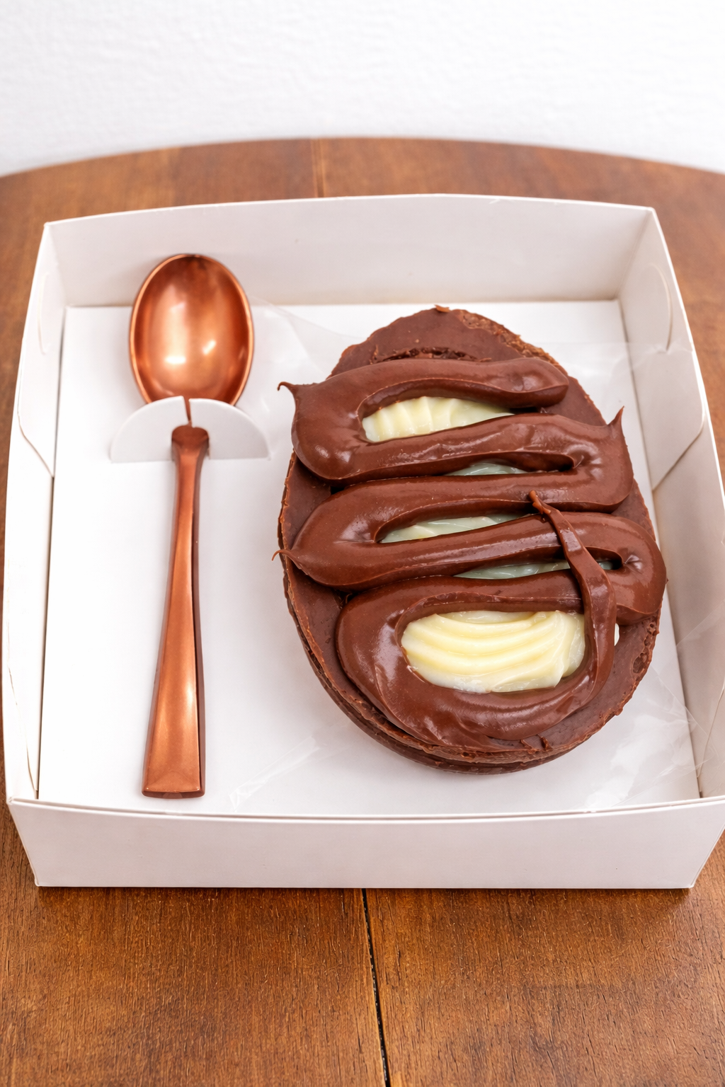 Mini Ovo de Colher - Leite em Pó com Nutella